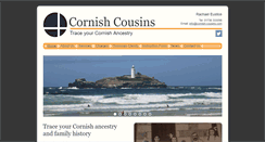Desktop Screenshot of cornish-cousins.com